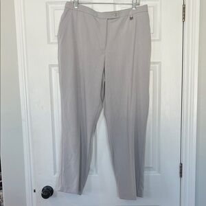 Allison Daley Light Gray Dress Pants